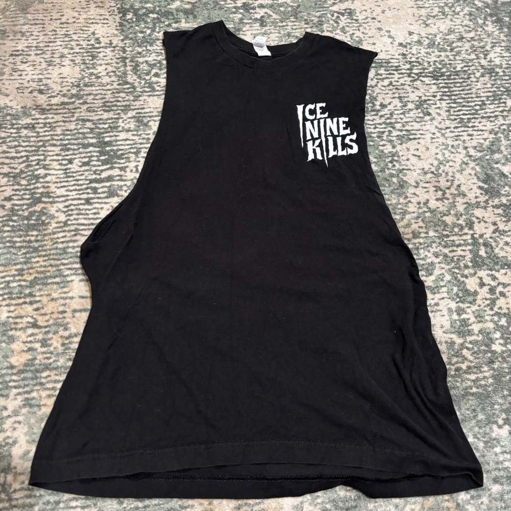 Ice Nine Kills "IX Roses" cut-off tank top Medium